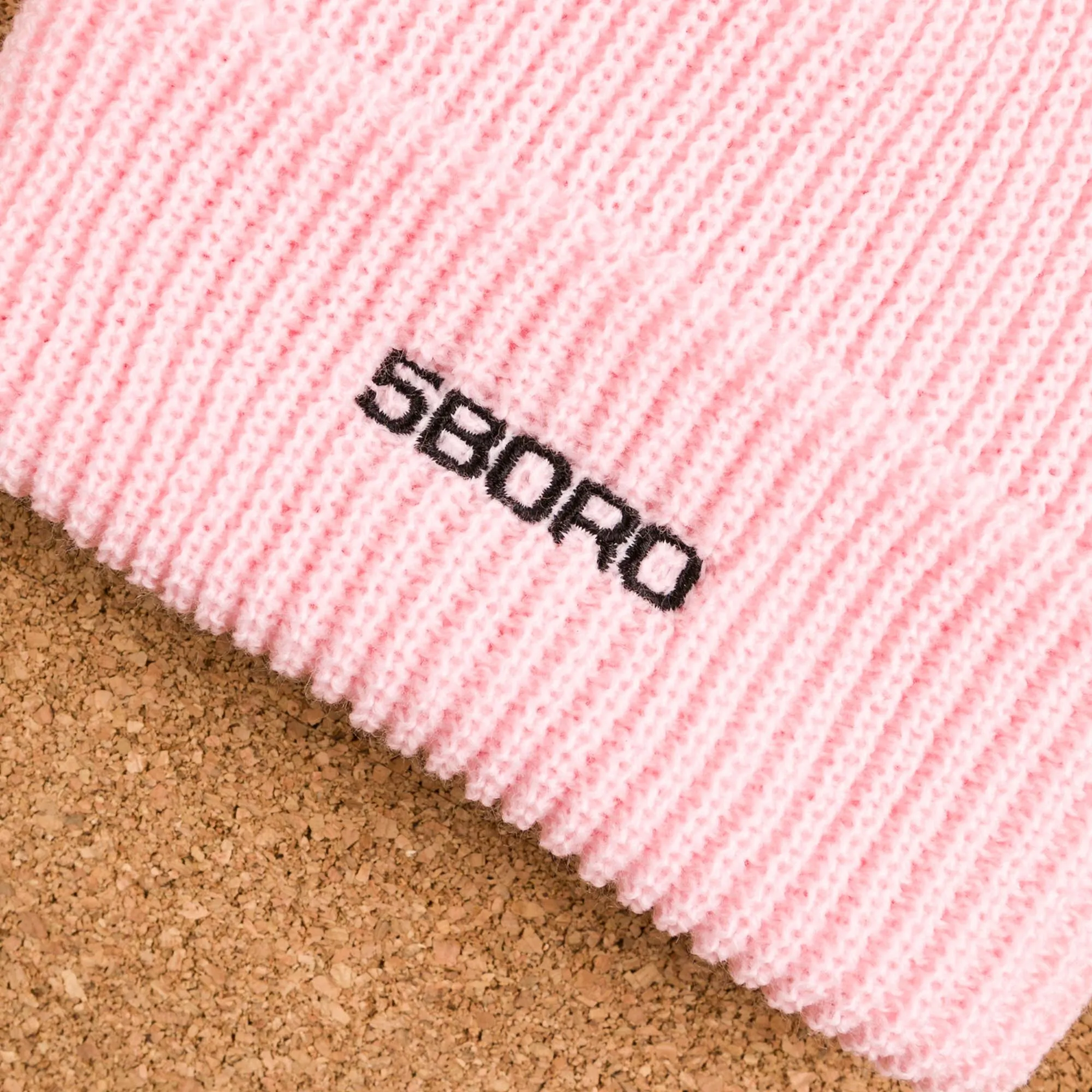 5Boro Logo Beanie - Pink