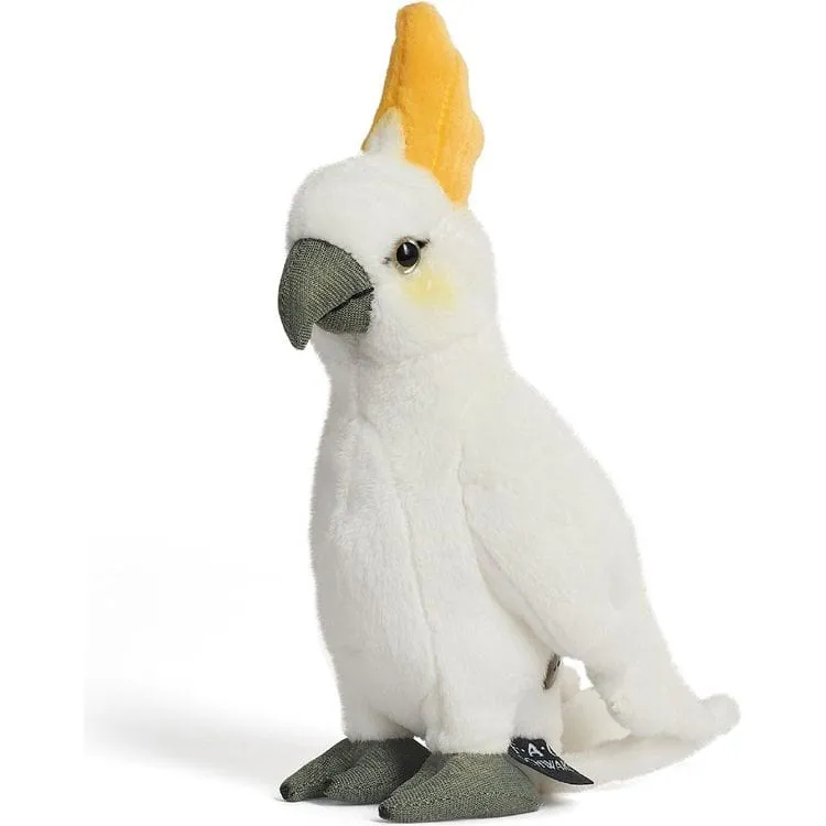 6" Toy Plush Cockatoo - White