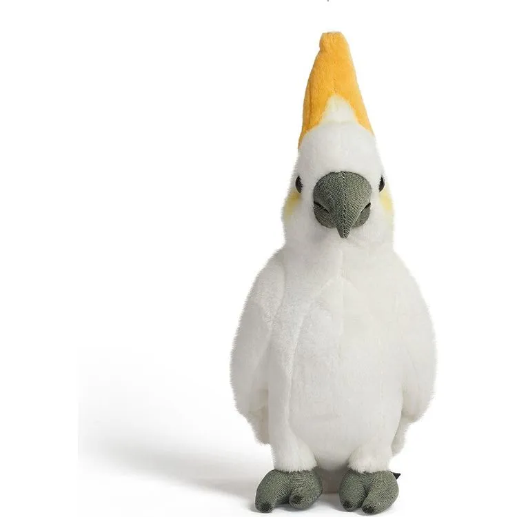 6" Toy Plush Cockatoo - White