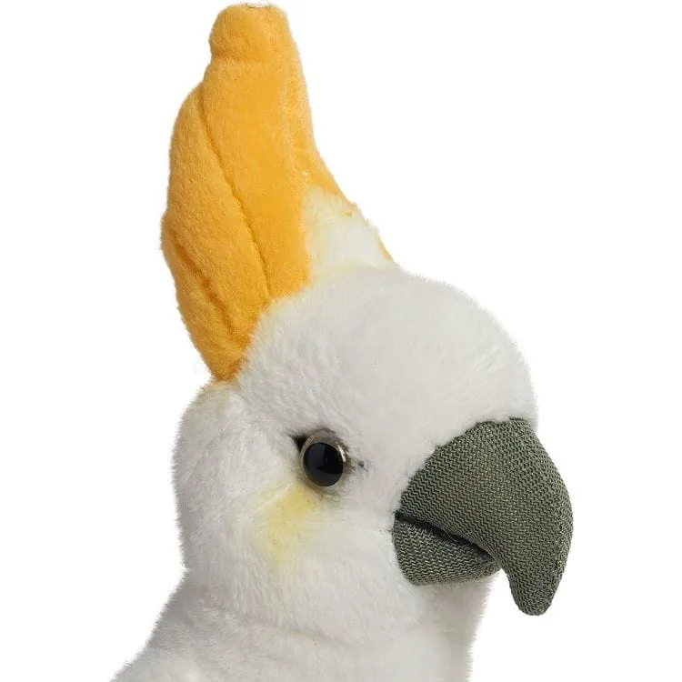 6" Toy Plush Cockatoo - White