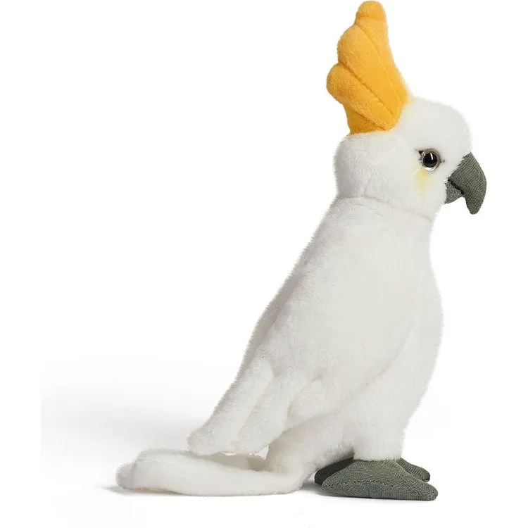 6" Toy Plush Cockatoo - White