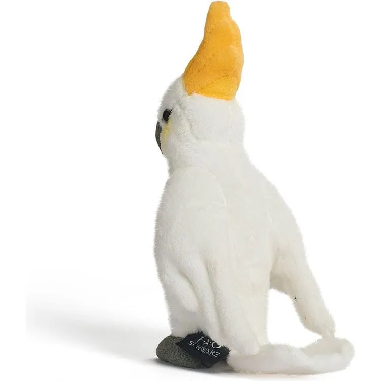 6" Toy Plush Cockatoo - White