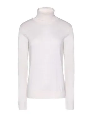 8 By Yoox Women Turtleneck White XL INT