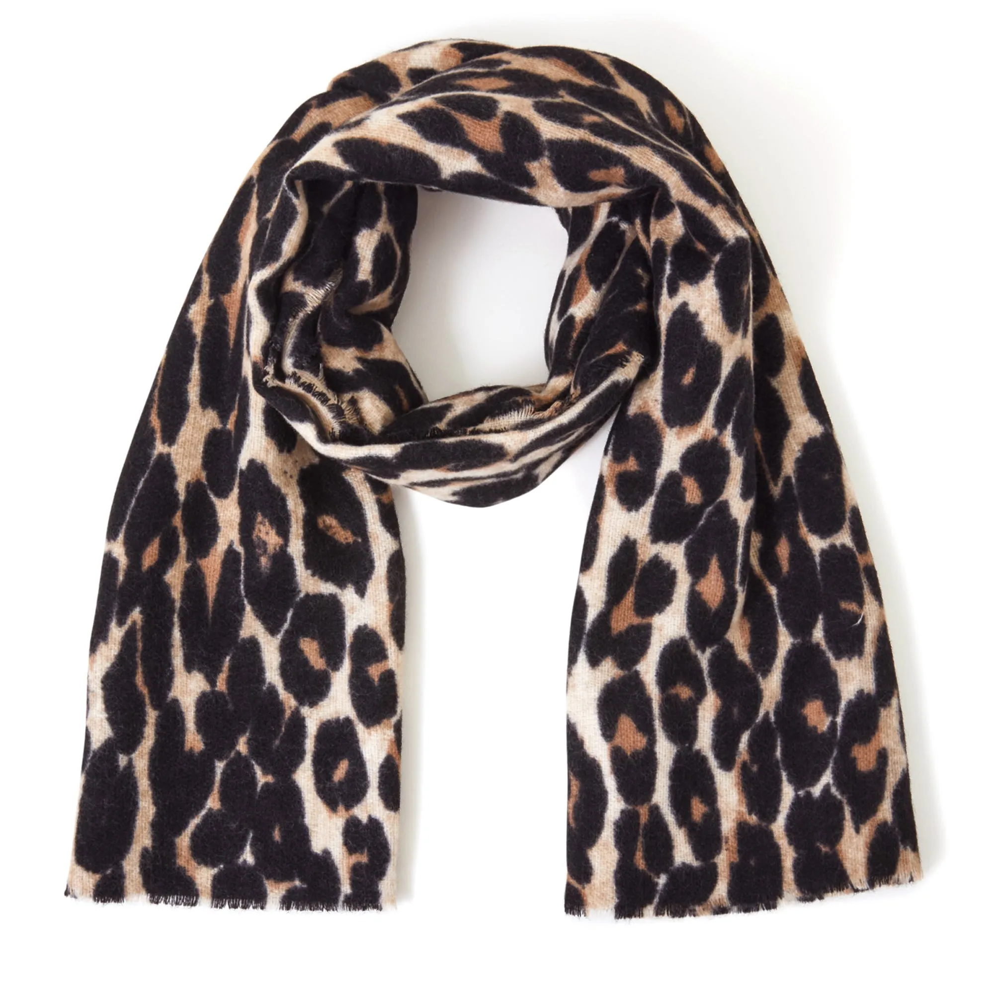 Accessorize London Women's Leopard Blanket