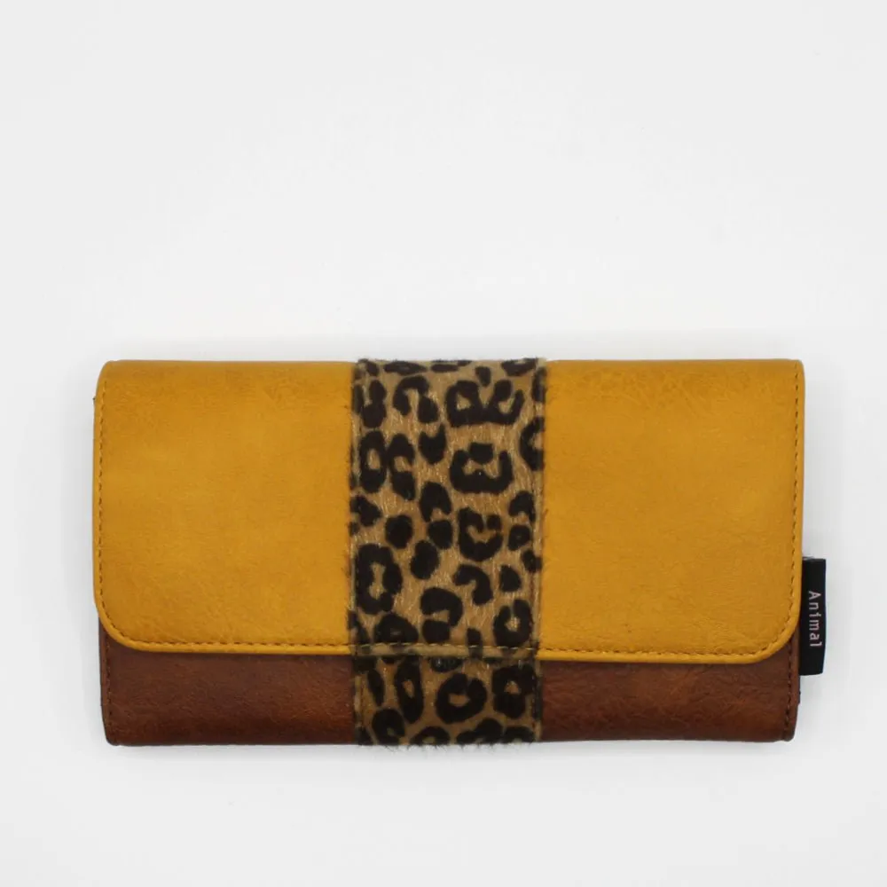 Animal Leopard Print Wallet