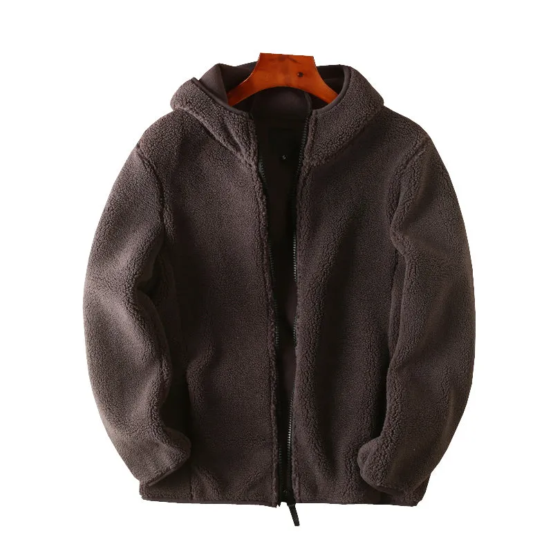 Ashore Shop Mens Bounded Hoody Fleece Jackets autumn winter men's casual jacket coat