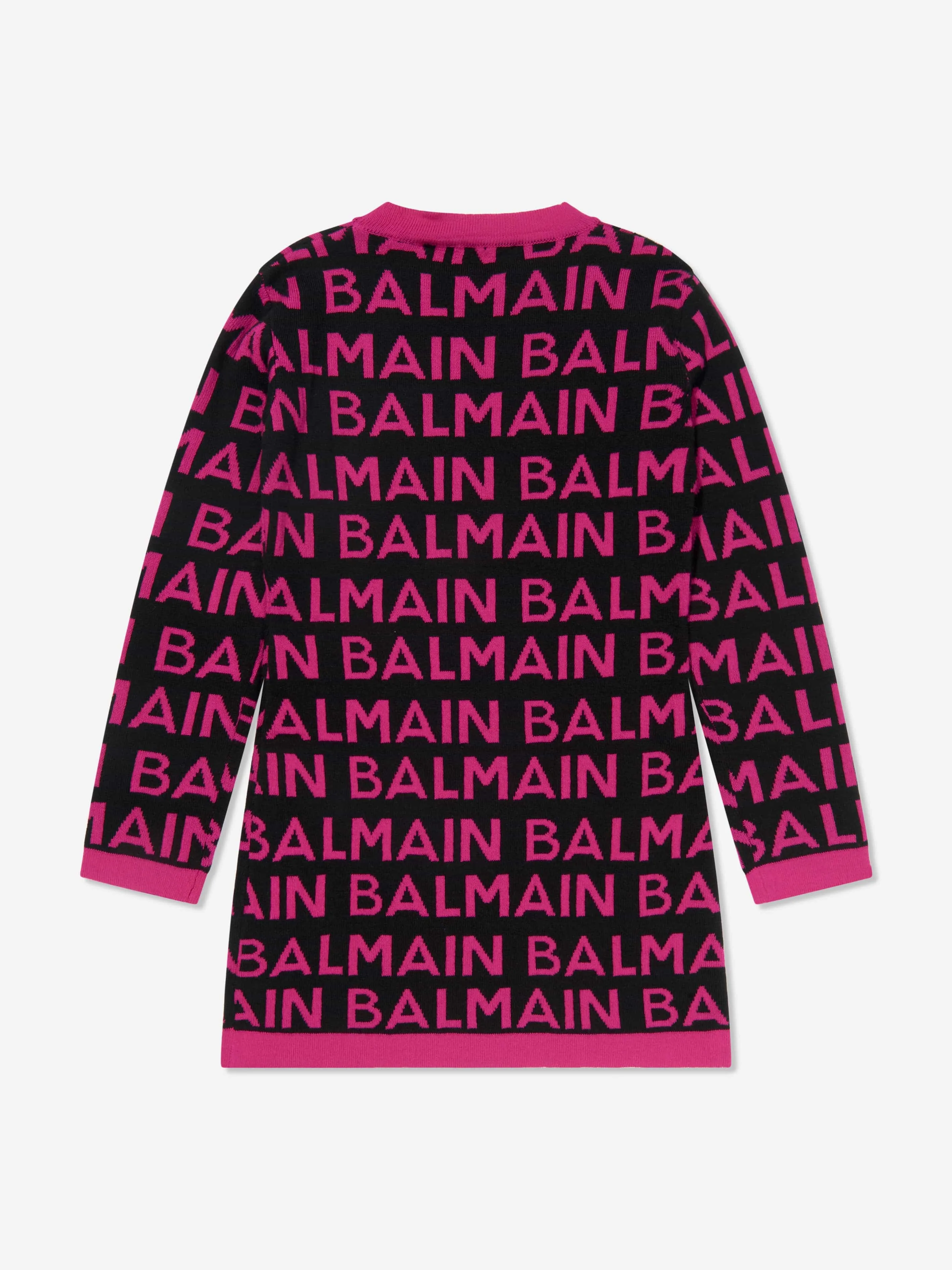 Balmain Girls Logo Jumper Dress