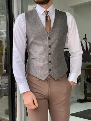 Beige Waistcoat