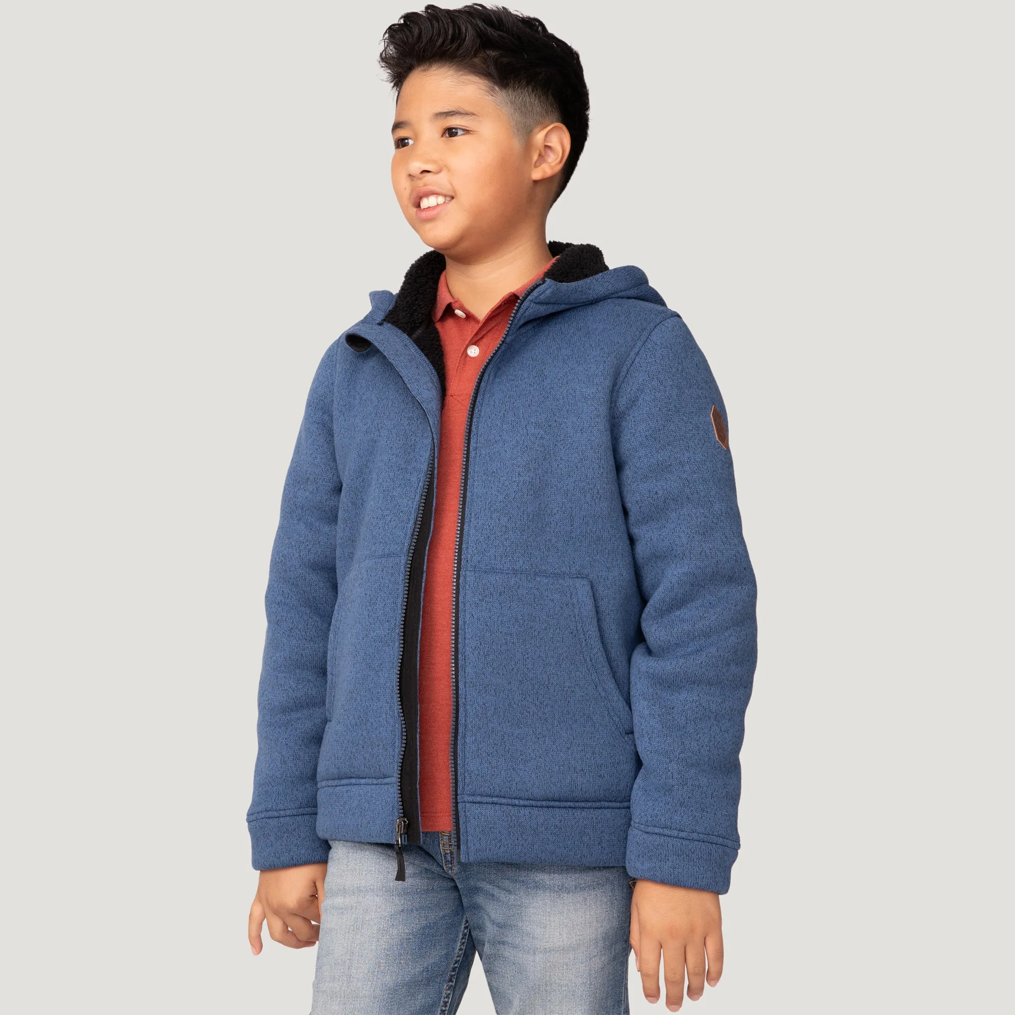 Boys' Mountain Fleece Hoodie Jacket