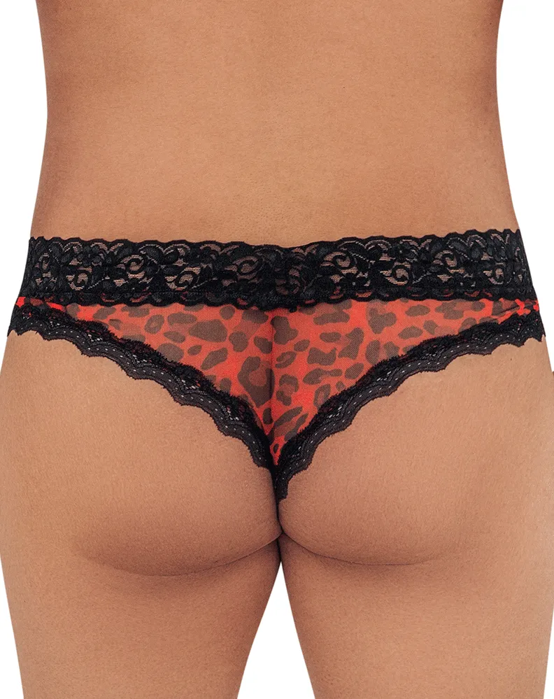 Candyman 99596x Mesh-lace Thongs