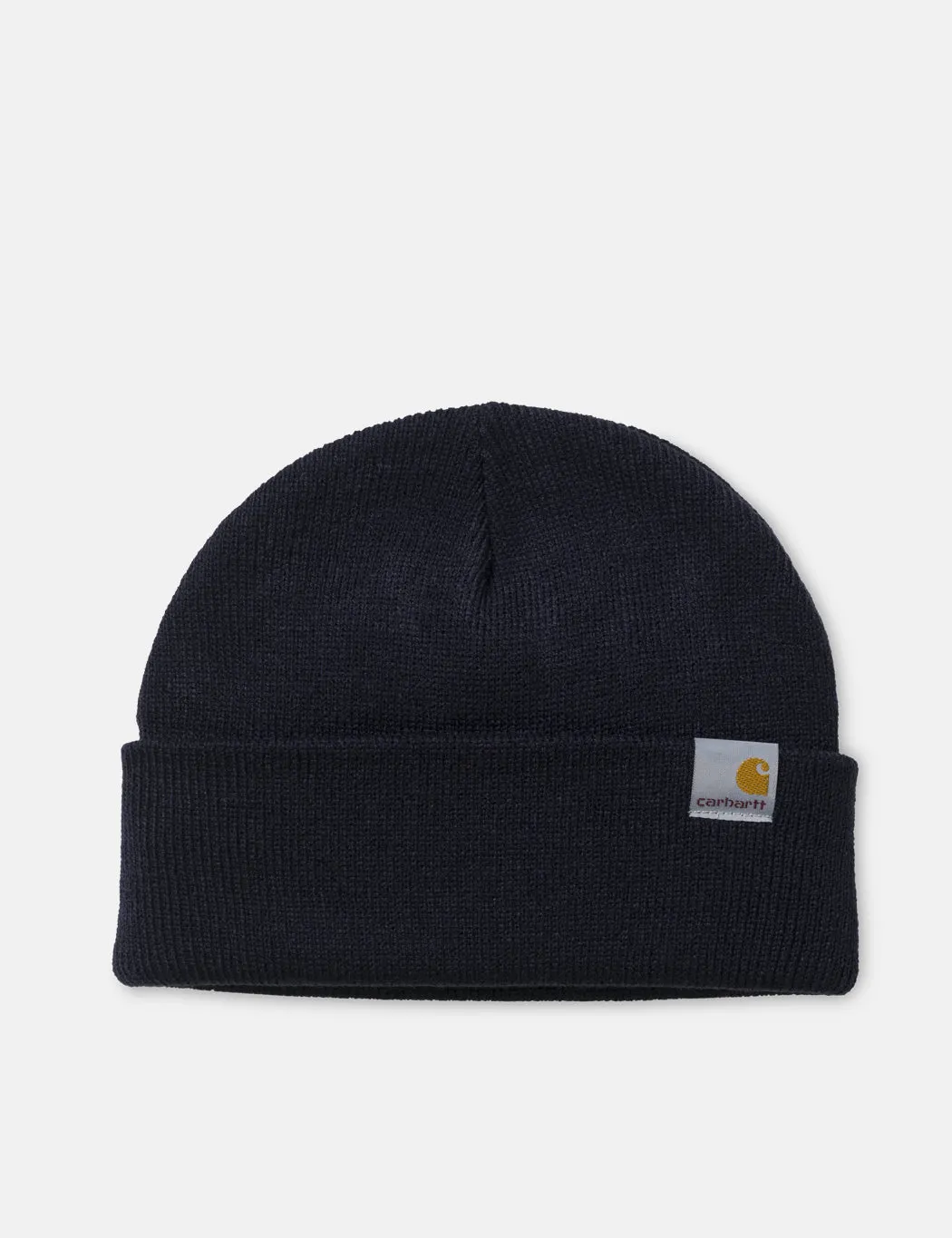 Carhartt-WIP Stratus Low Beanie Hat - Dark Navy Blue