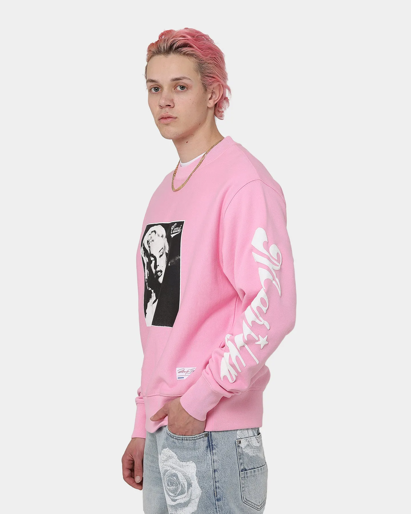 Carré X Marilyn Monroe Marilyn Monroe Crewneck Pink