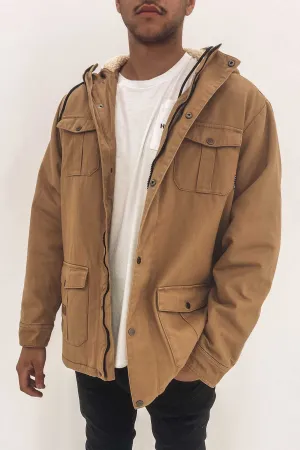 Charlie Parka Jacket Latte