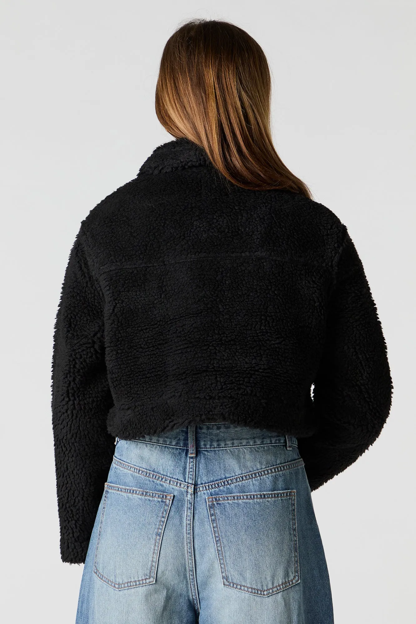 Collared Sherpa Jacket