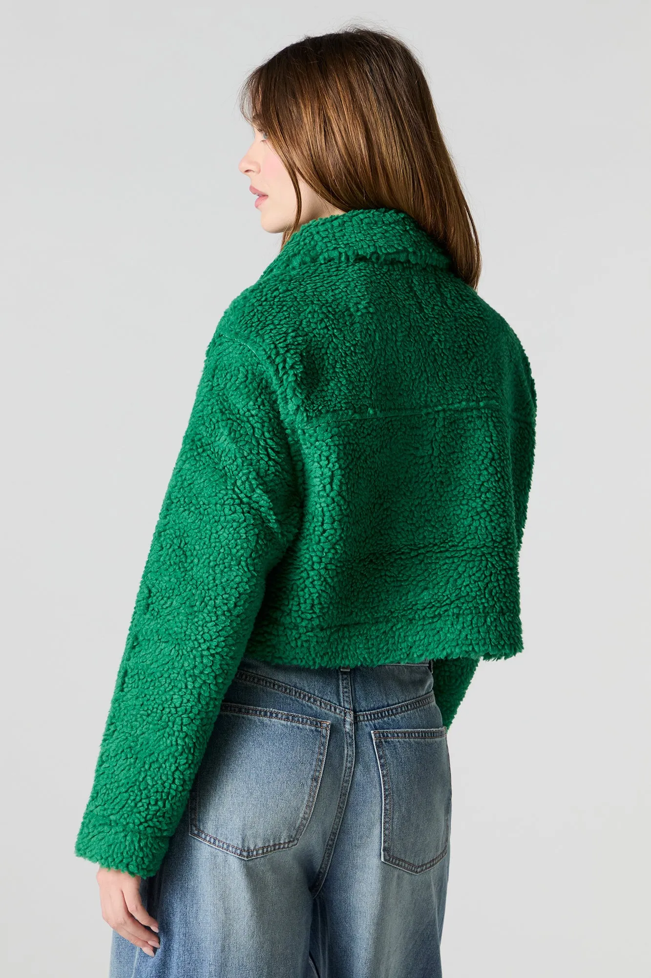 Collared Sherpa Jacket