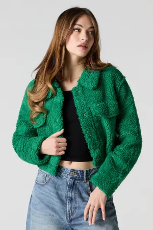 Collared Sherpa Jacket