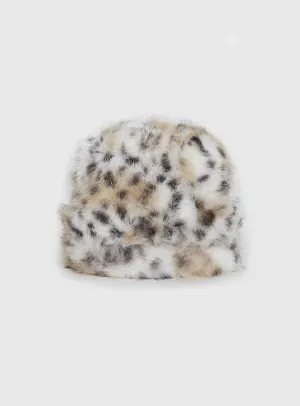 Davinae – Leopard plush – Bucket hat