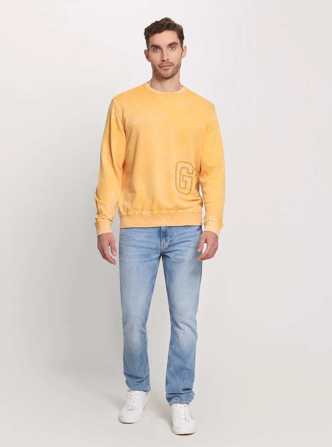 Eco Yellow Logo Jumper