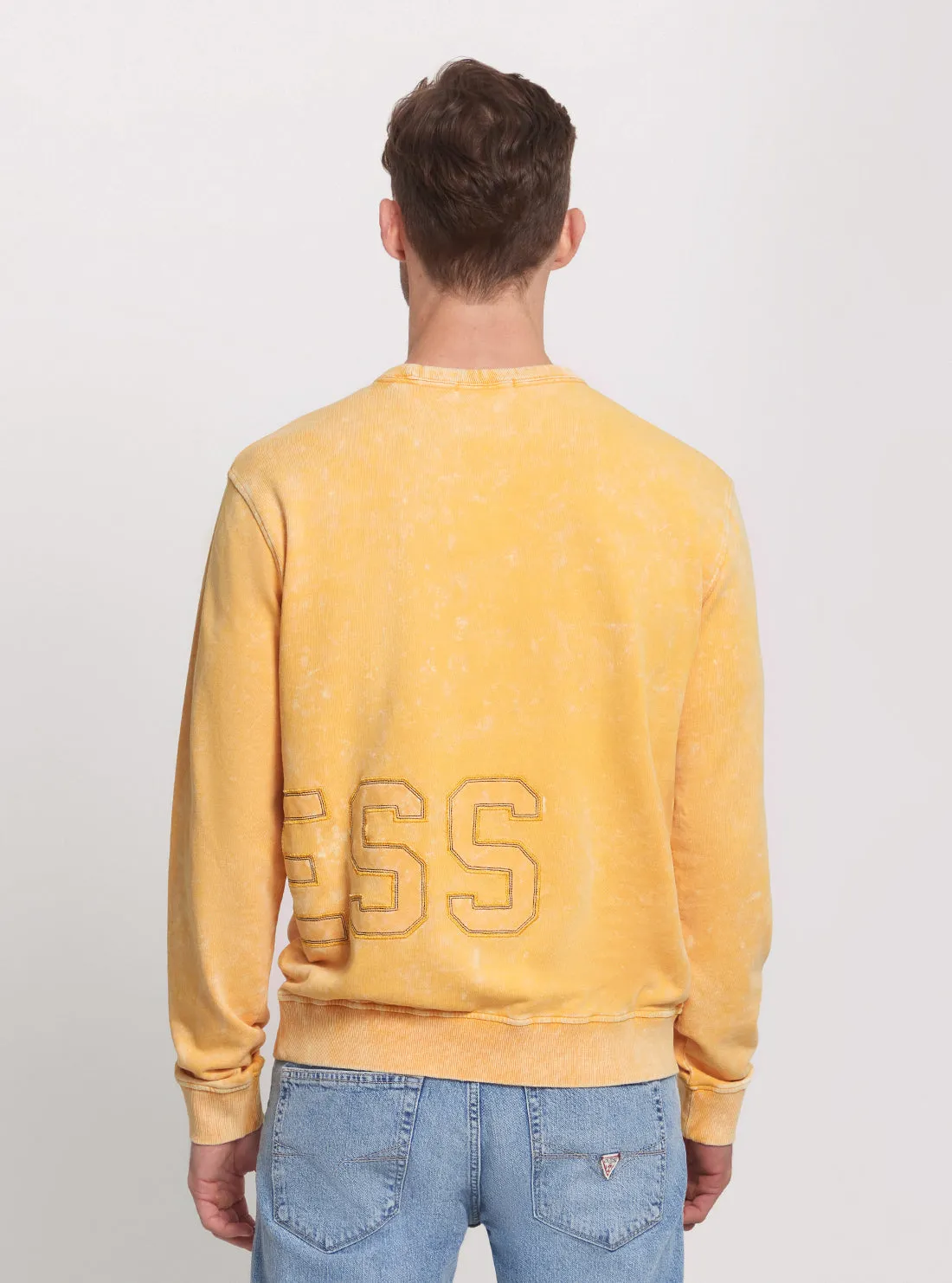 Eco Yellow Logo Jumper