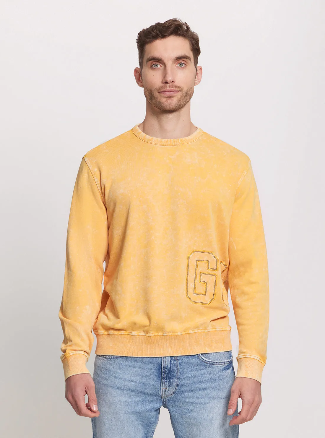 Eco Yellow Logo Jumper