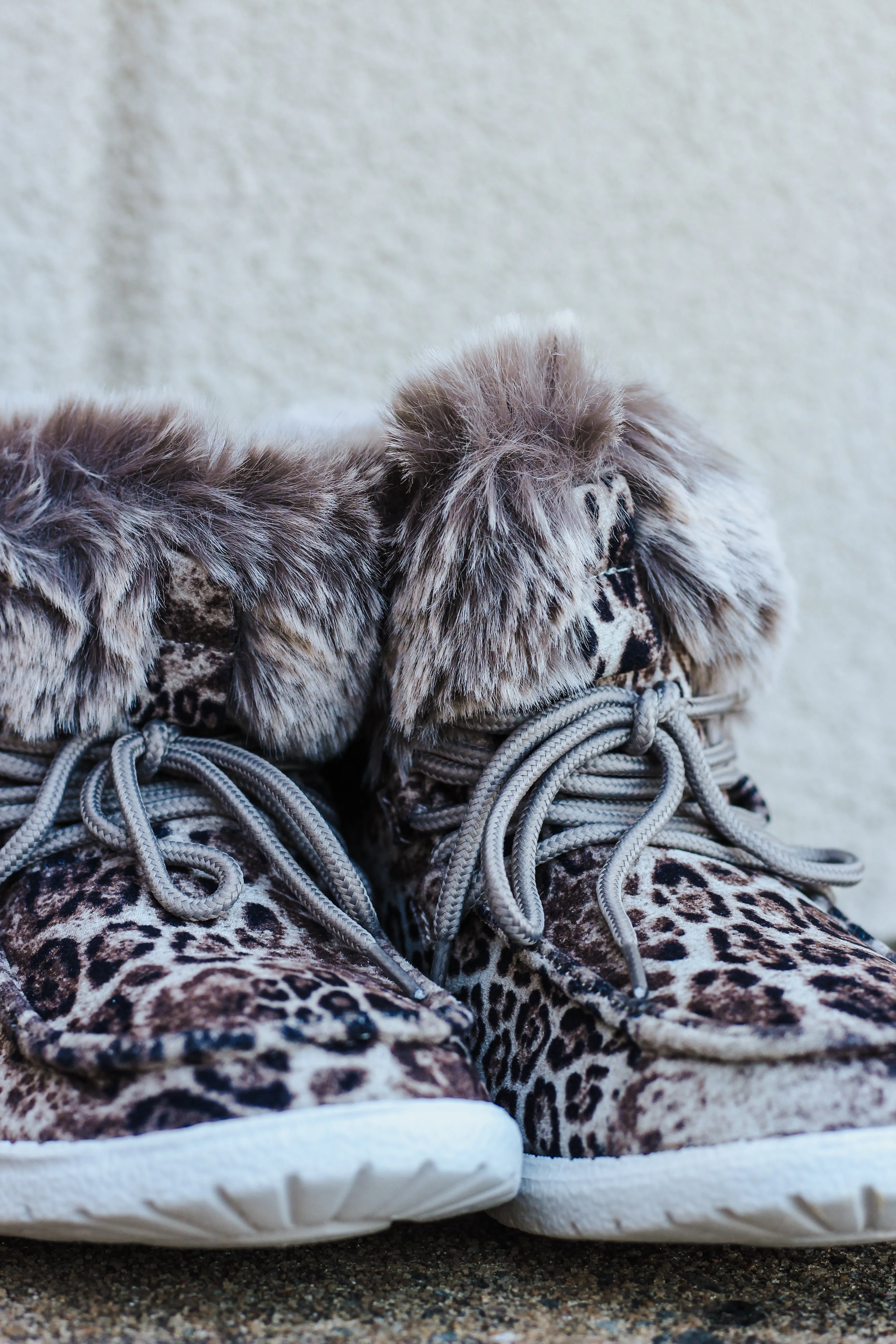 Fancy White Black Leopard High Top Shoes By Gypsy jazz at