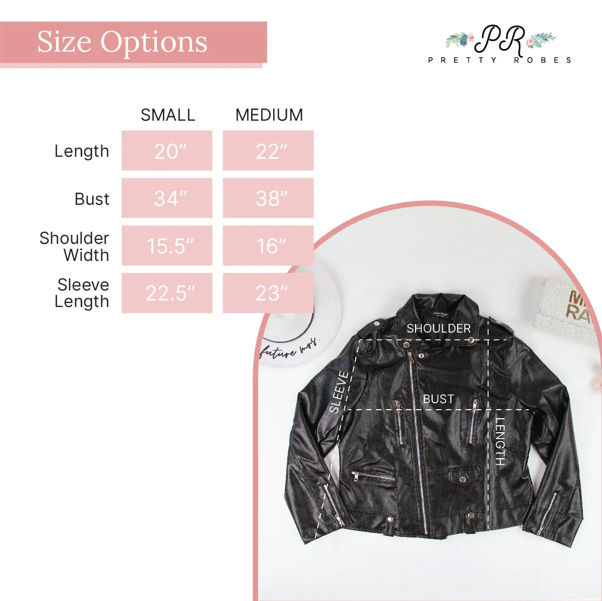 (Faux Leather) Wifey Leather Jacket