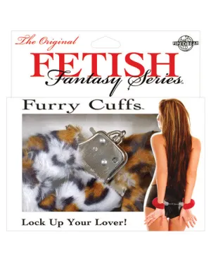 Fetish Fantasy Series Furry Cuffs - Leopard