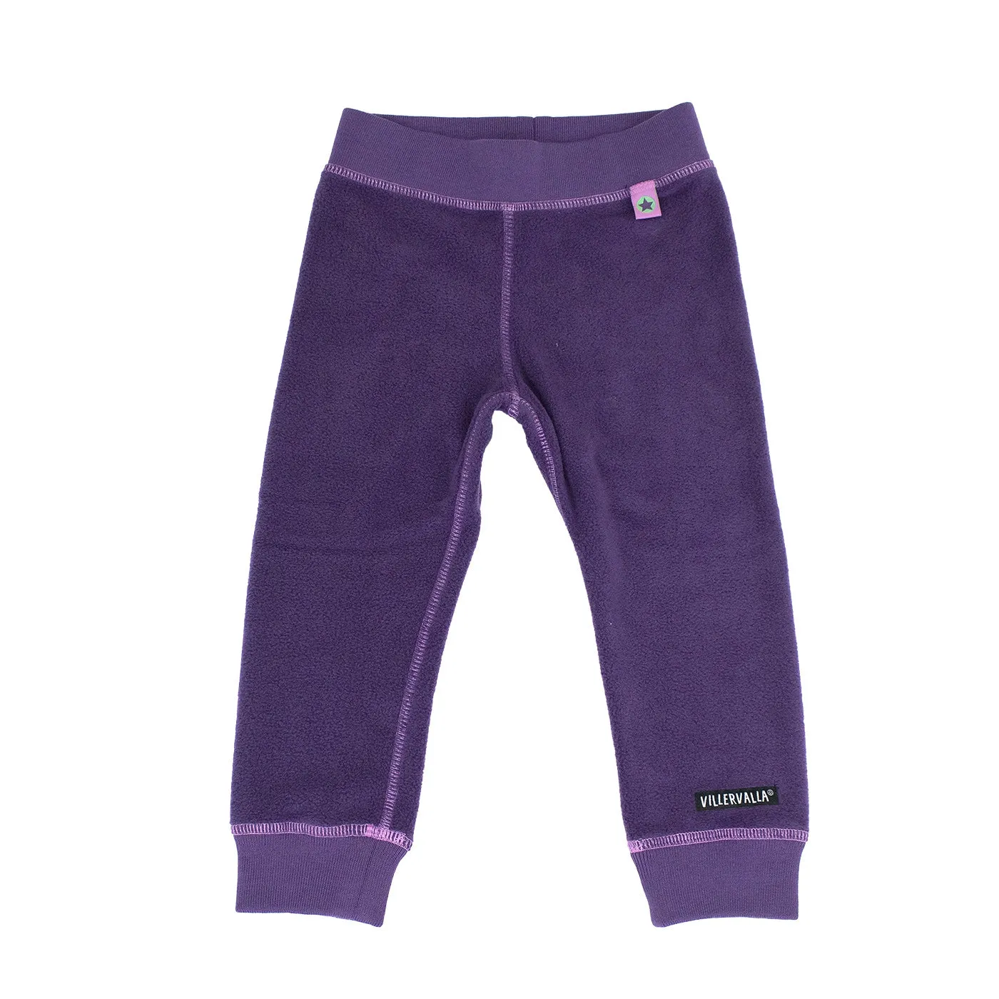 Fleece Jacket and Pant Set: Plum