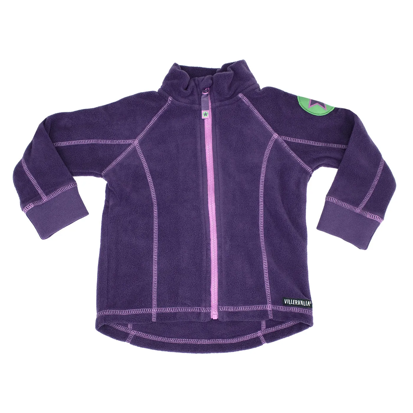 Fleece Jacket and Pant Set: Plum