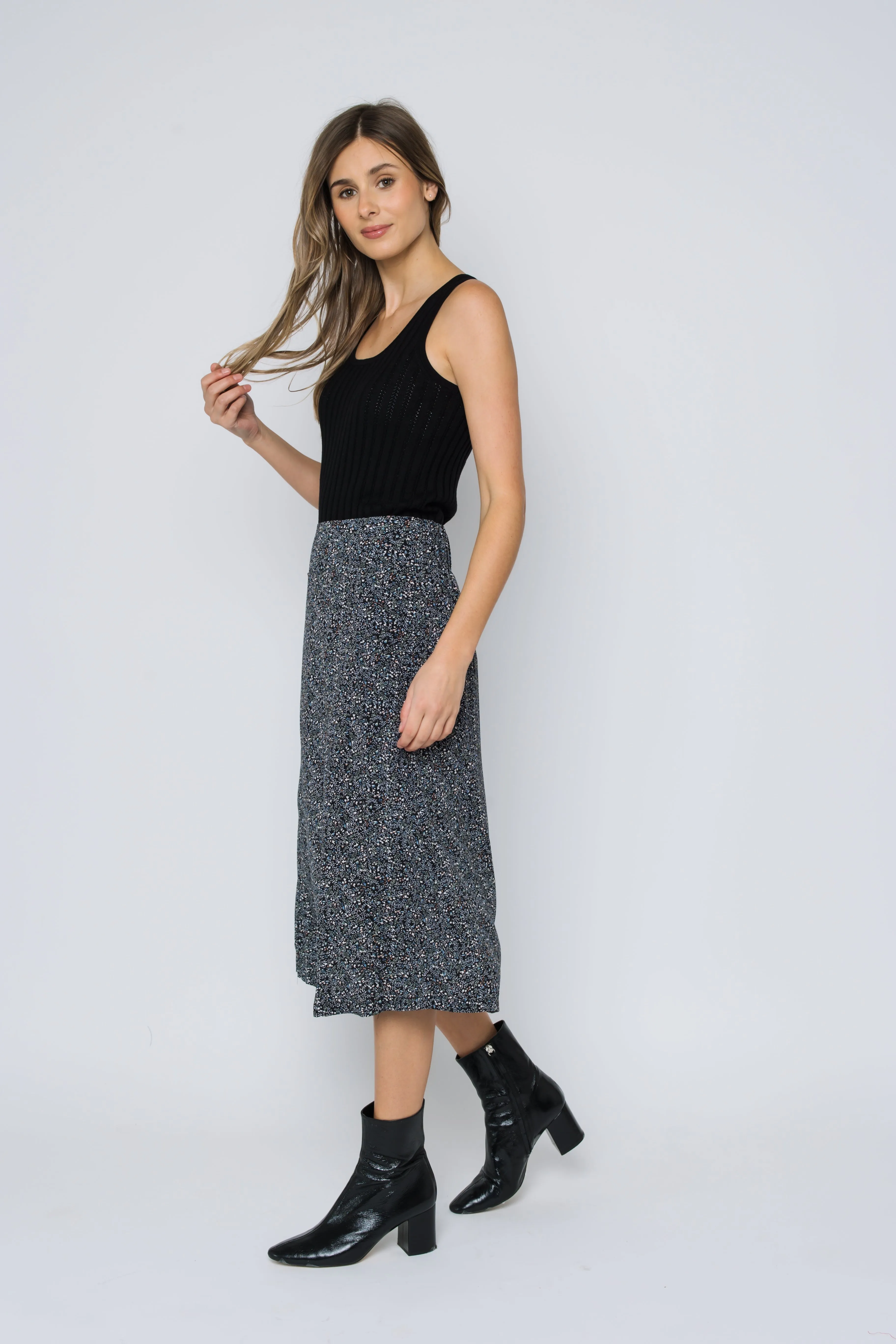 Georgia-Midi Skirt