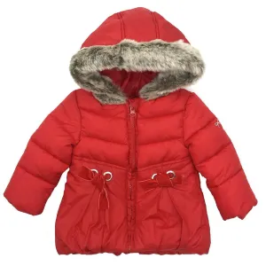 Girls Red Padded Coat