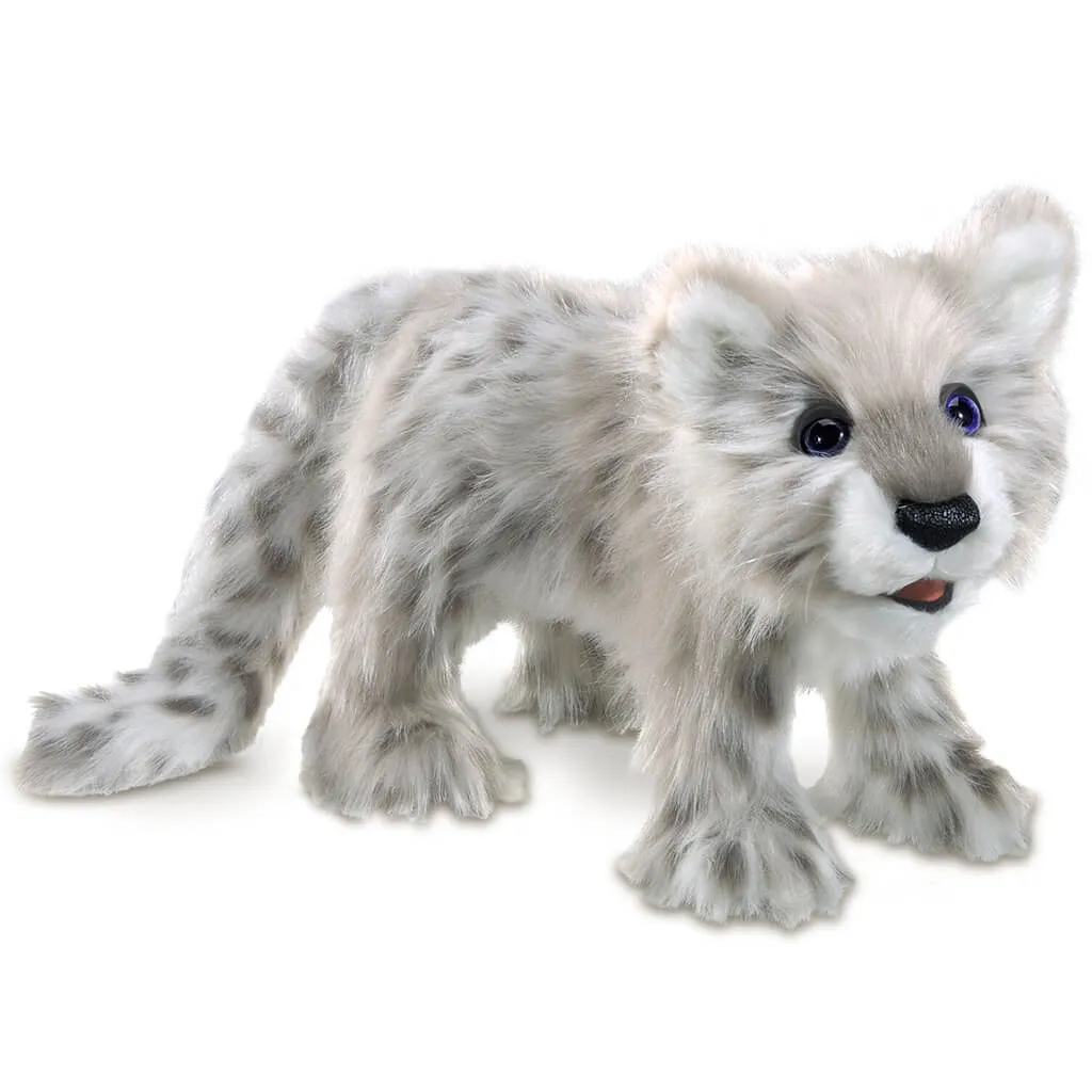 Hand Puppet- Snow Leopard Cub