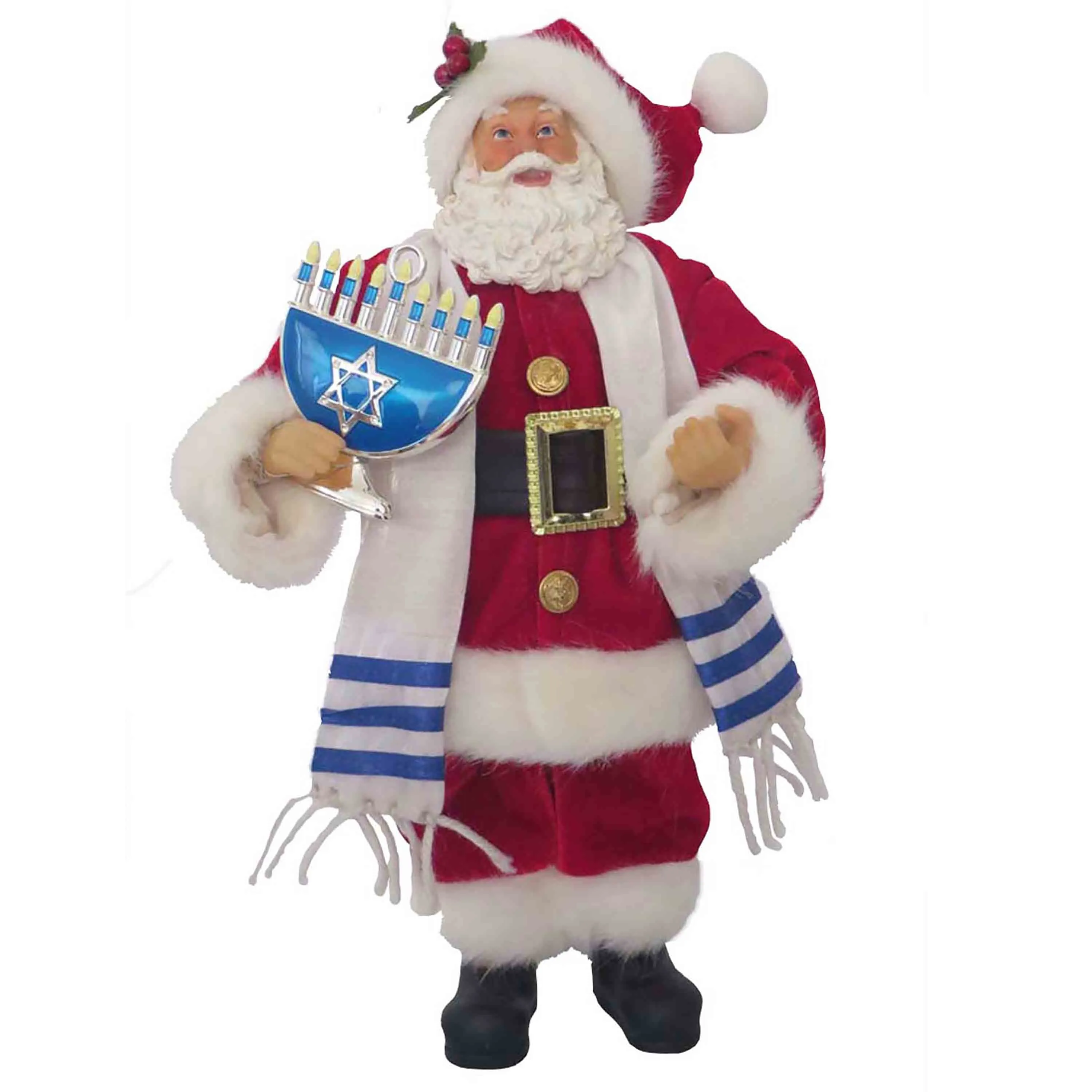 Hanukkah - 12" Santa