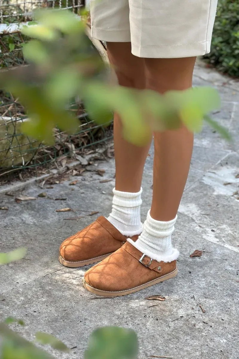 Hazel Fur Lined Winter Clog