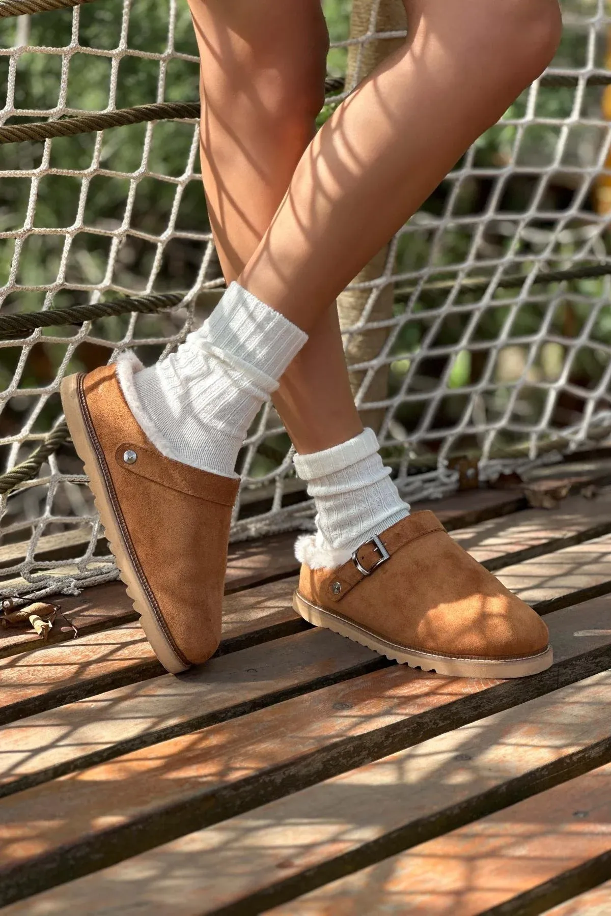 Hazel Fur Lined Winter Clog