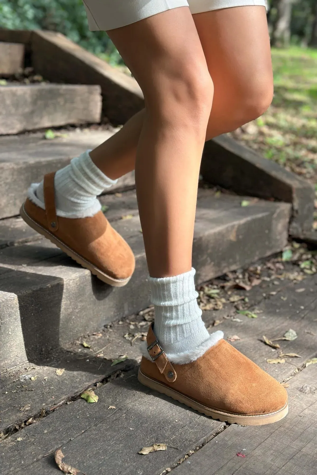 Hazel Fur Lined Winter Clog