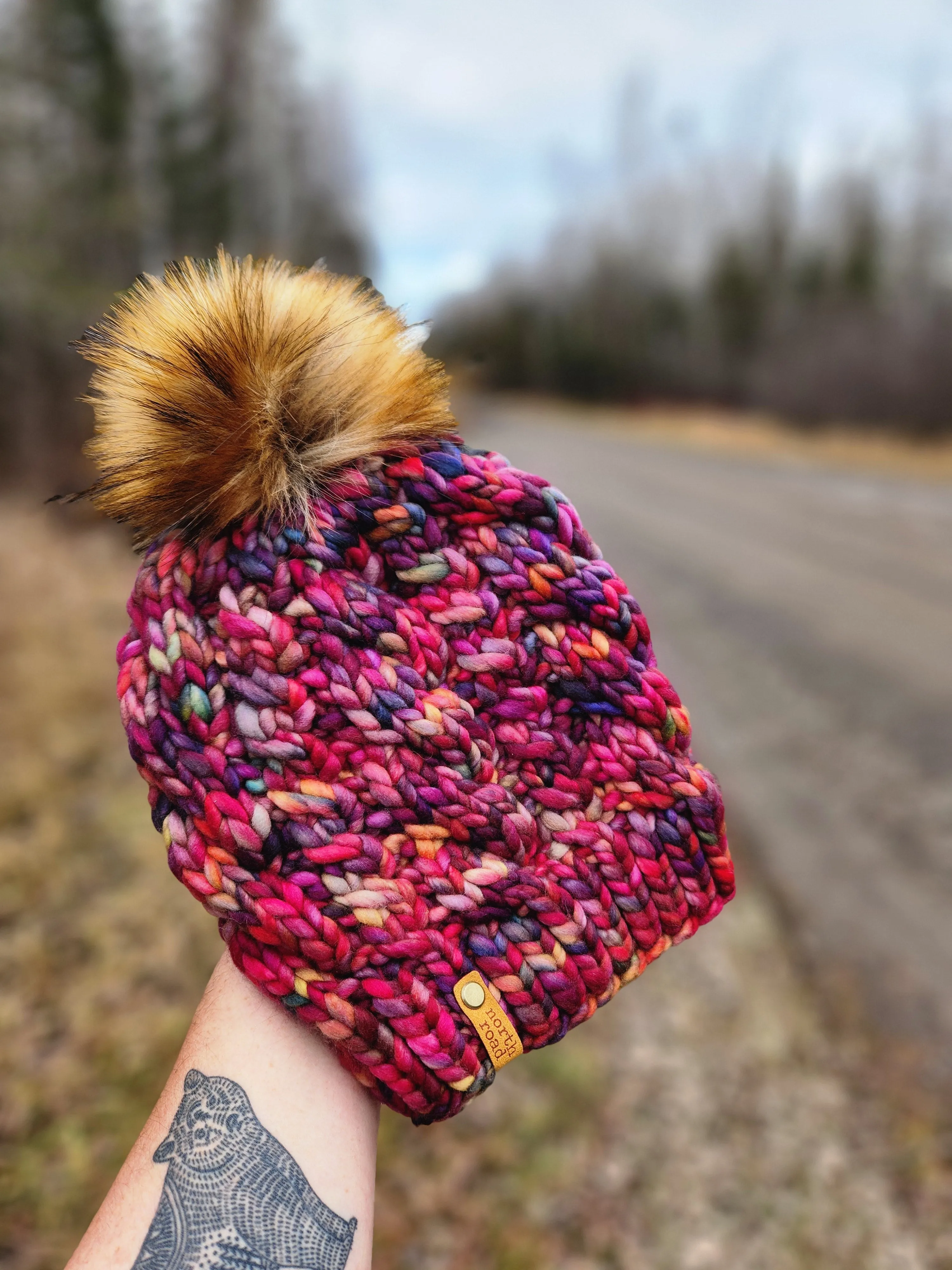 Hibernation Cable Hat Knitting Pattern