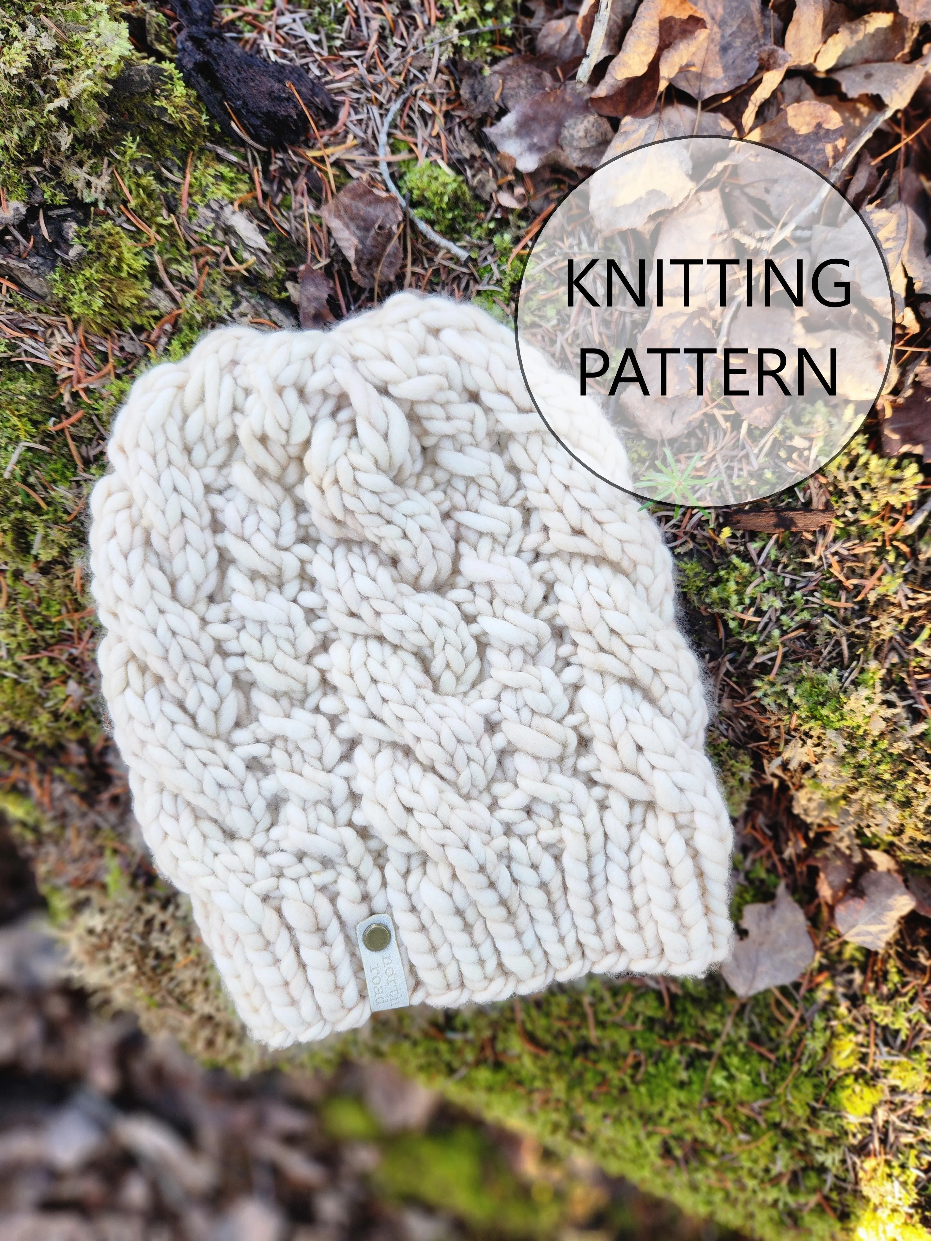 Hibernation Cable Hat Knitting Pattern