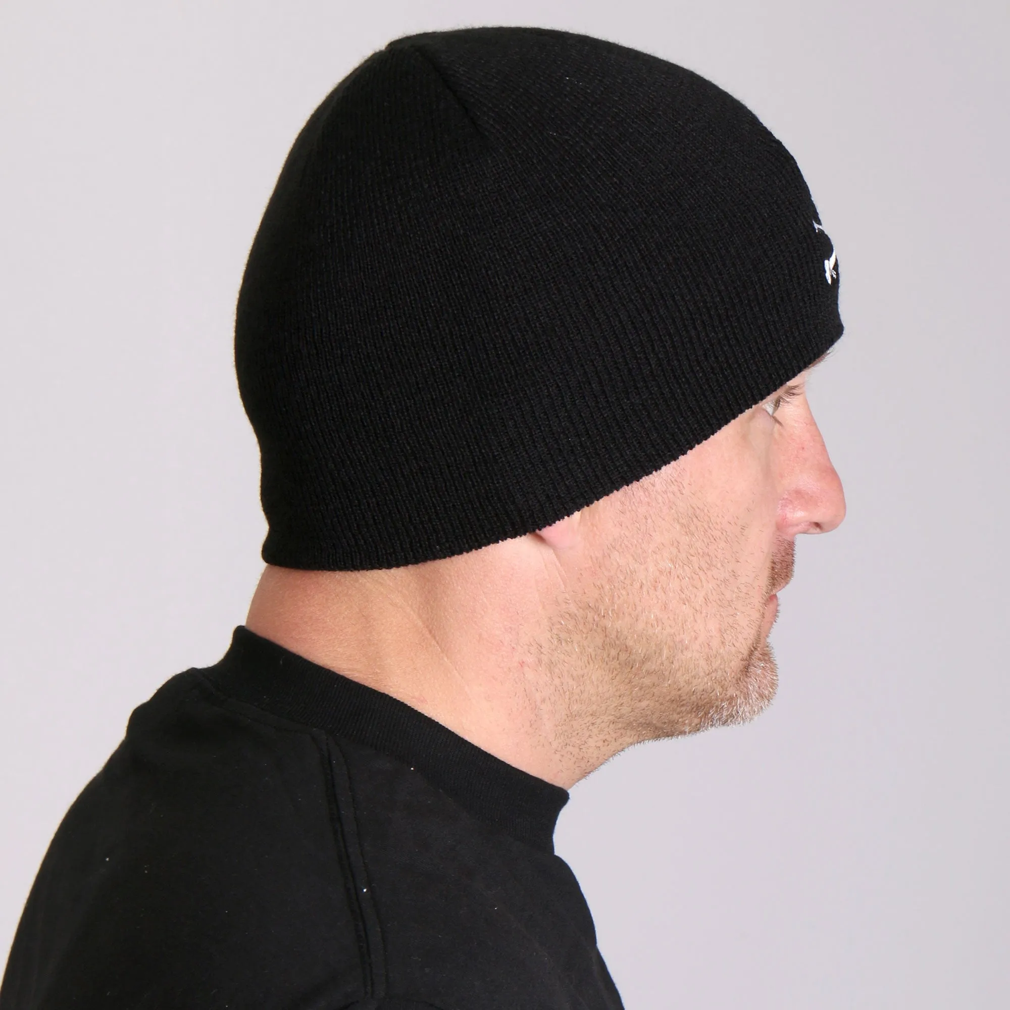 Hot Leathers KHB1010 Skull and Crossbones Knit Cap