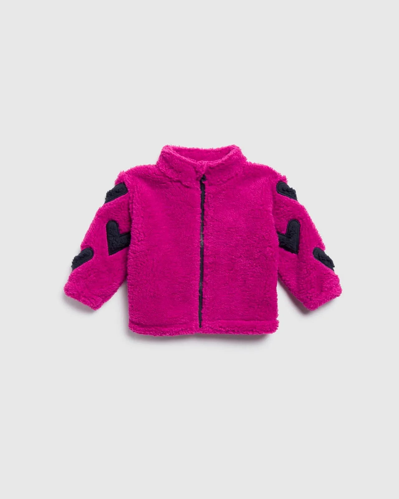 Infant Girls Heart Fleece Jacket