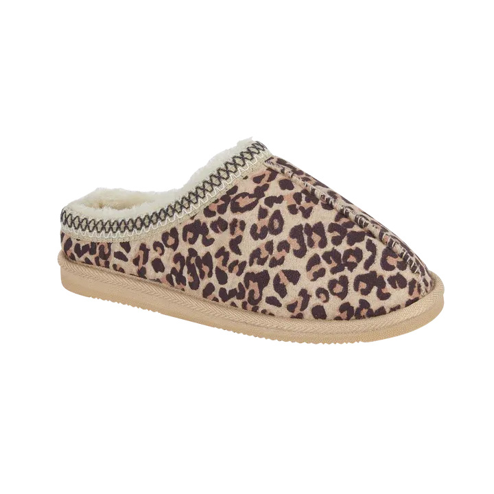 Jo & Joe Womens Koala Slipper Leopard