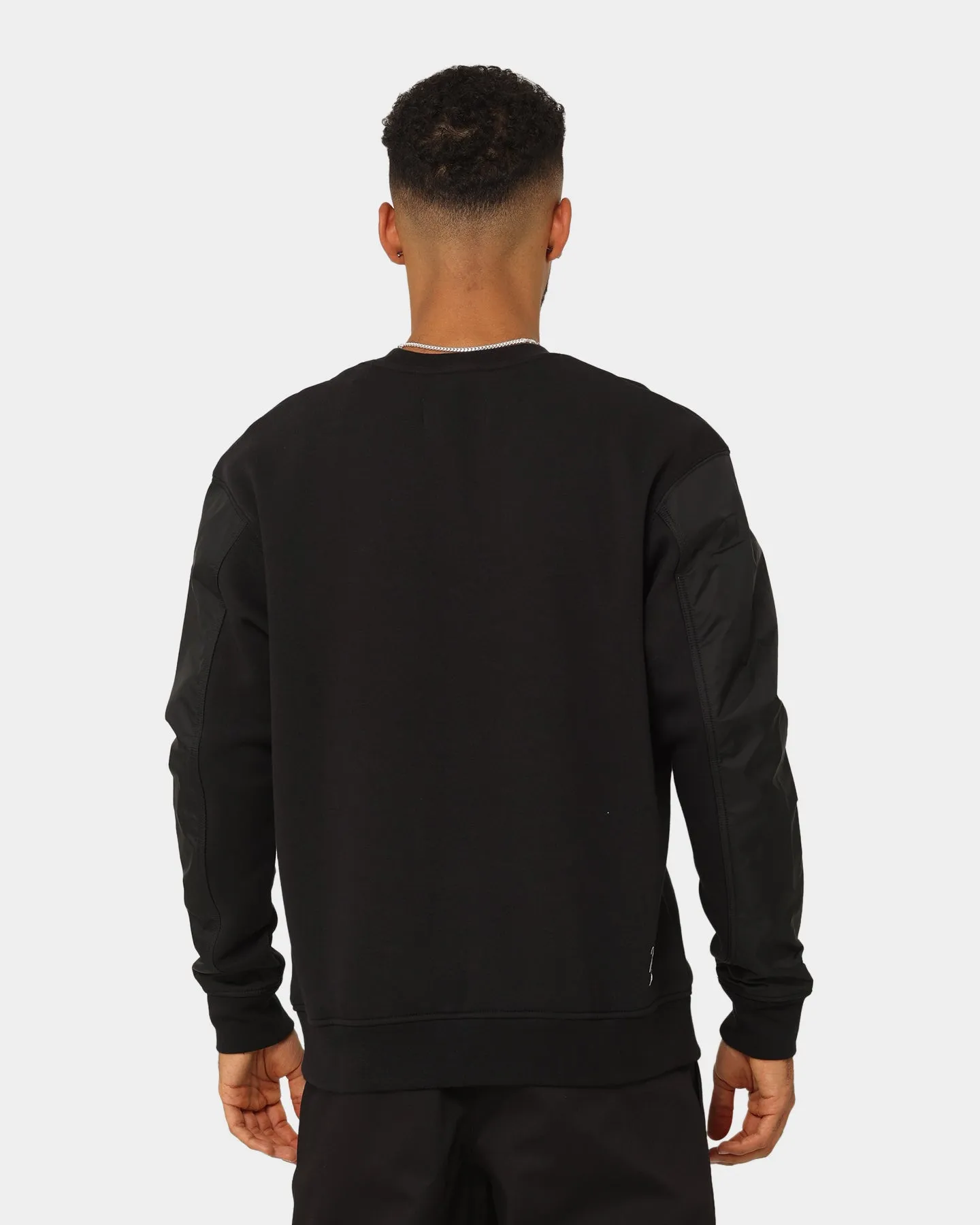 Jordan Flight MVP Graphic Fleece Crewneck Black/Phantom