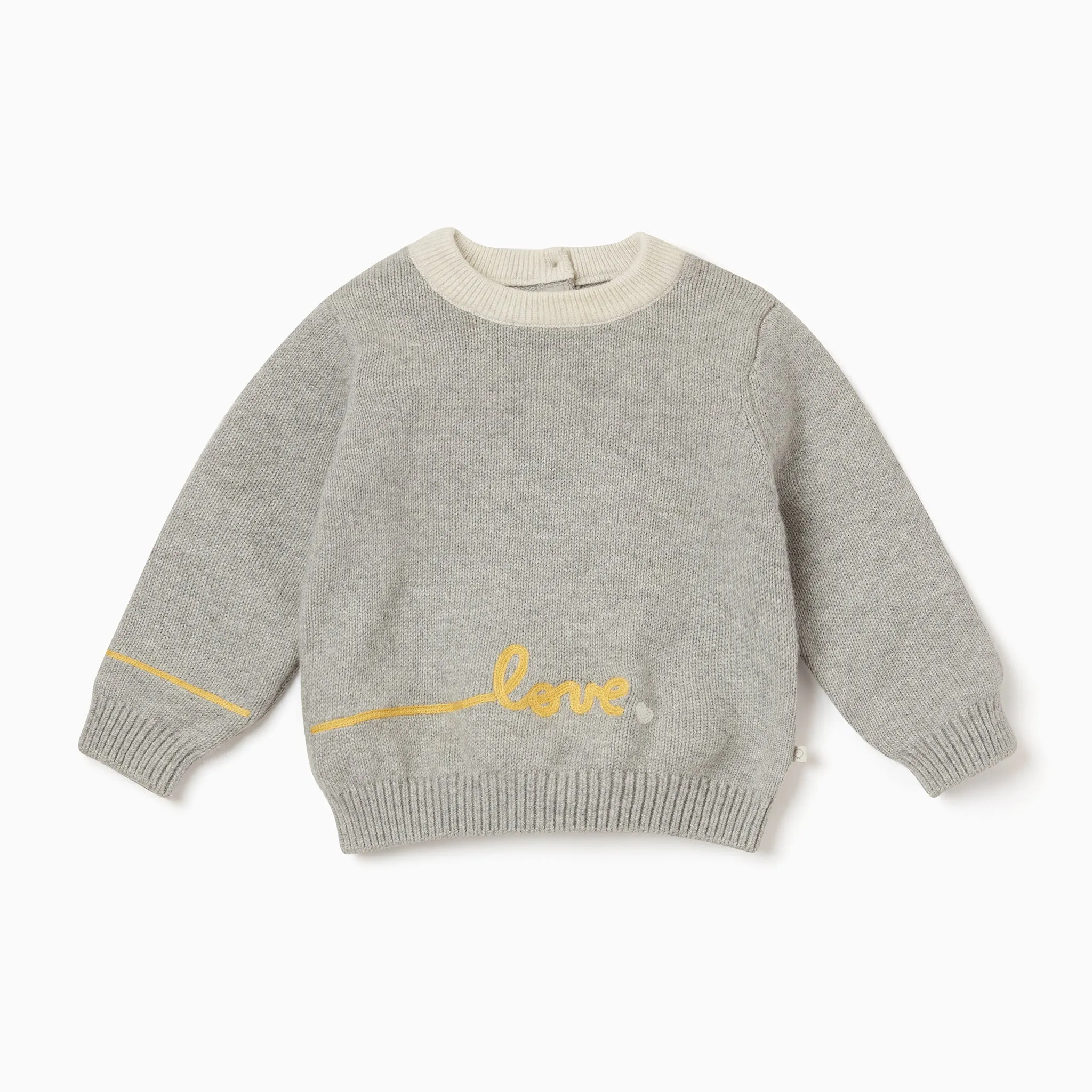 Knitted Slogan Jumper & Leggings Outfit