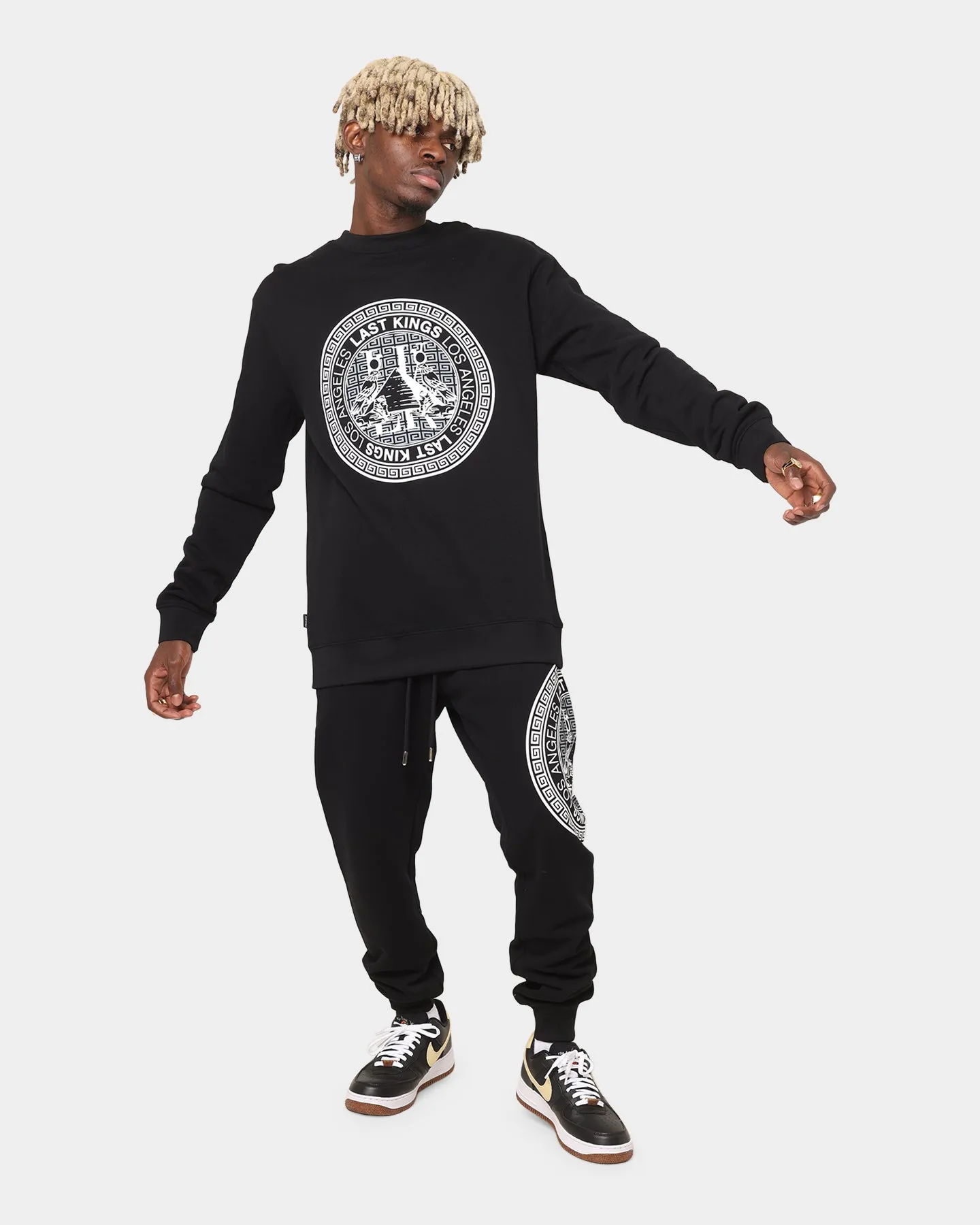 Last Kings Hierarchy Crewneck Black