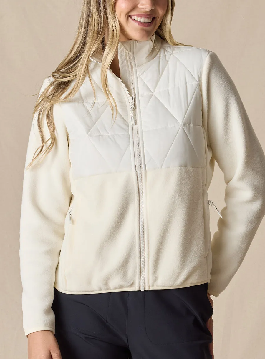 Laurel Hybrid Fleece Jacket