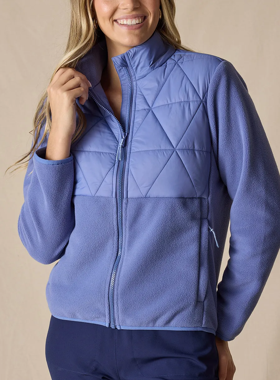 Laurel Hybrid Fleece Jacket