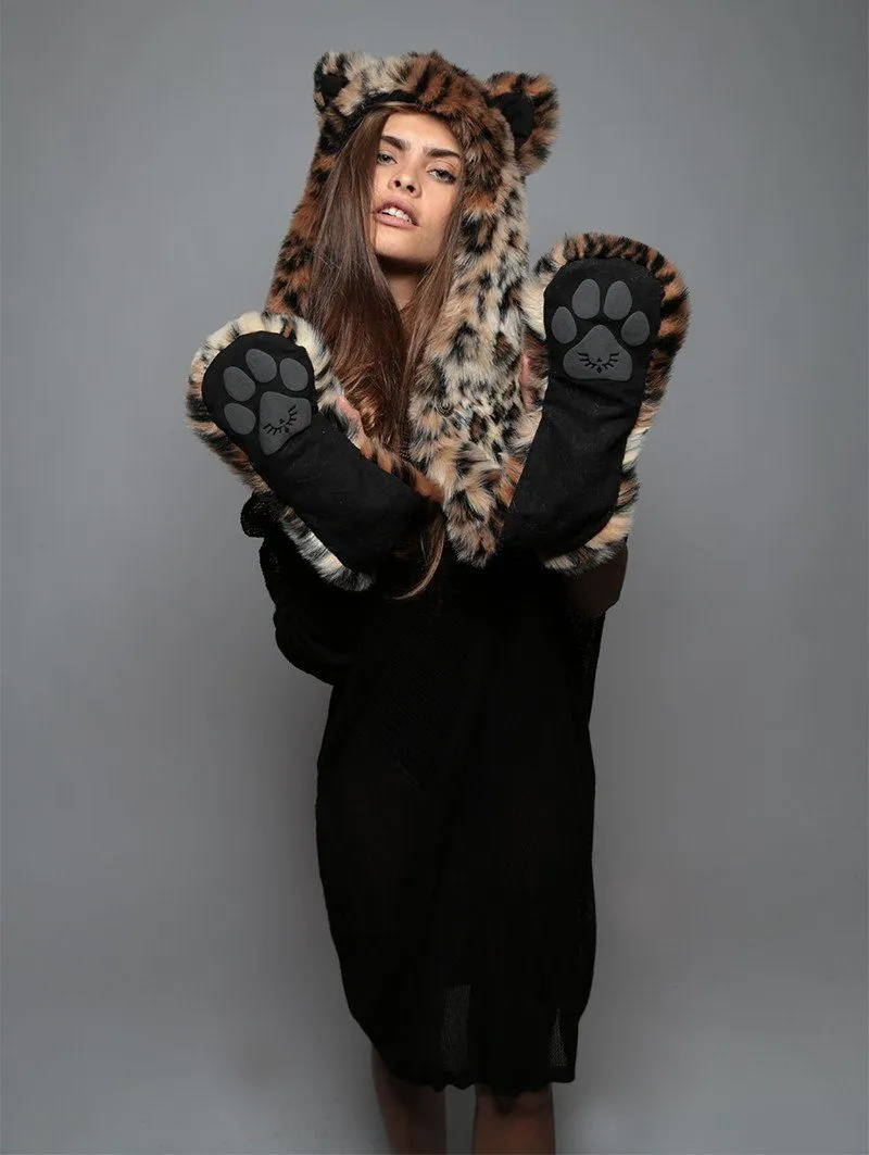 Leopard Faux Fur Hood | Women's