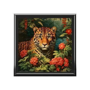 Leopard Gift and Jewelry Box