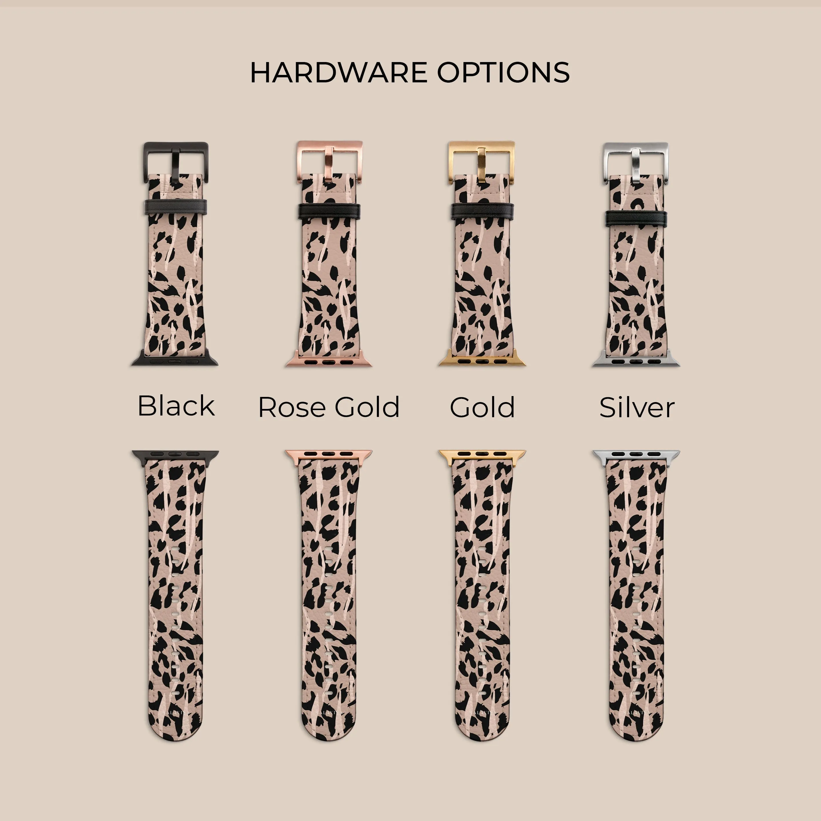 Leopard Skin Apple Watch Band