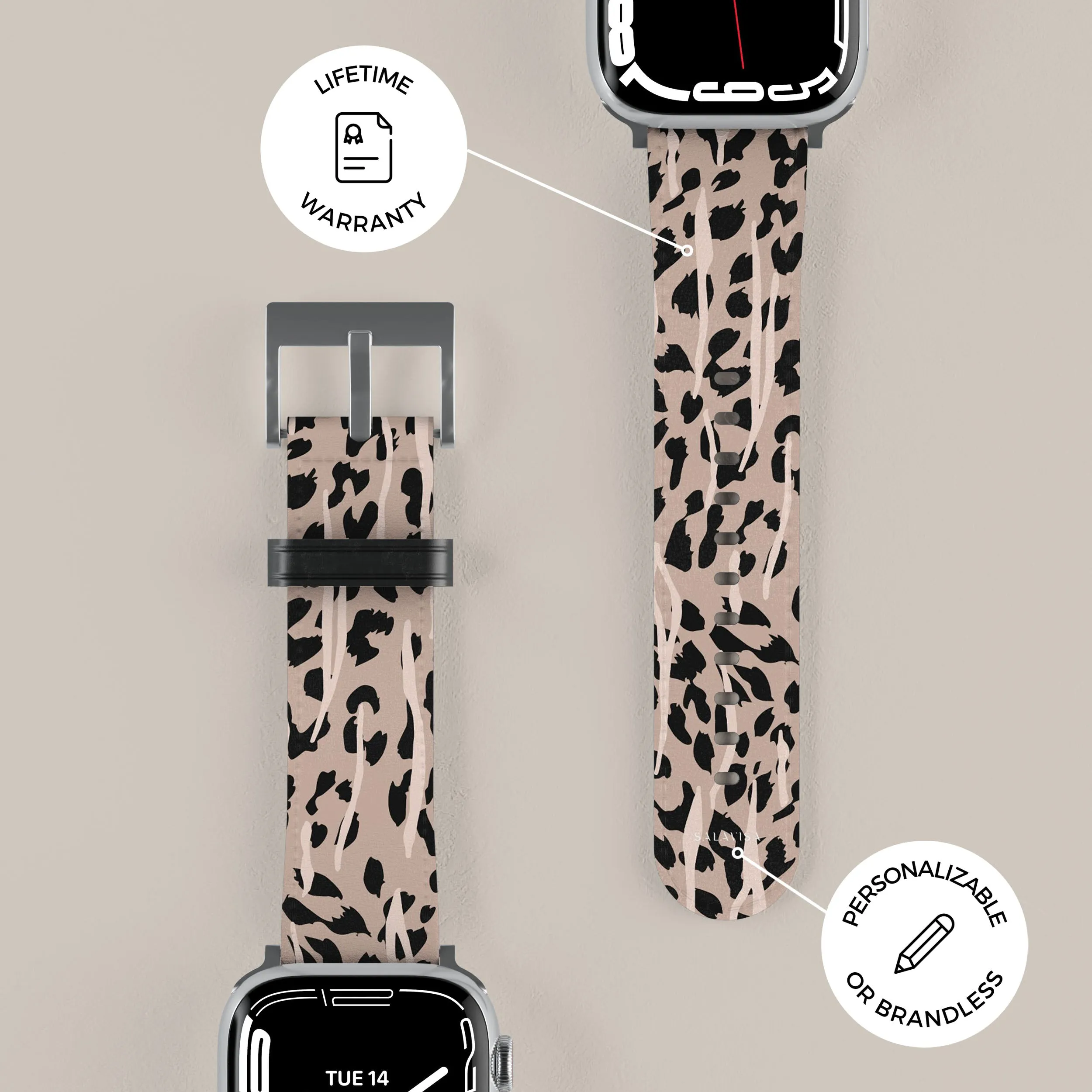 Leopard Skin Apple Watch Band